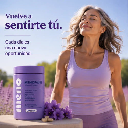 MENO · Noches tranquilas y ánimo estable