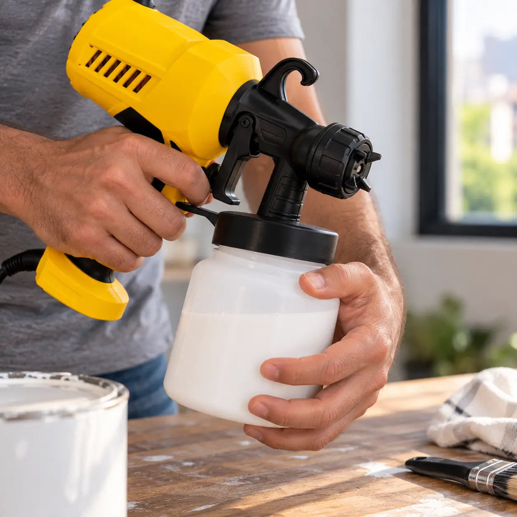 Pistola Pulverizadora para Pintar Eléctrica