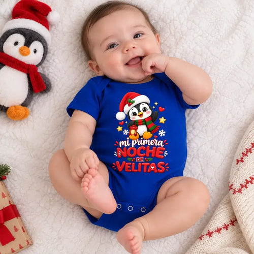 Body Navideño para Bebé · 100% Algodón
